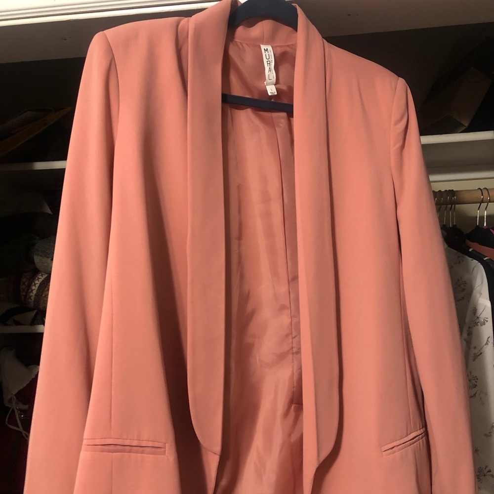 Mural Peach Blazer